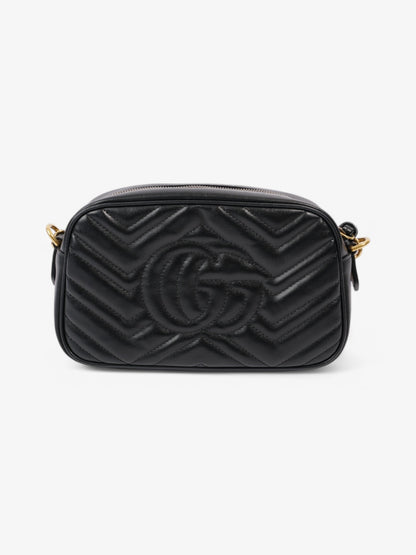 Gucci GG Marmont Black Matelasse Leather Small