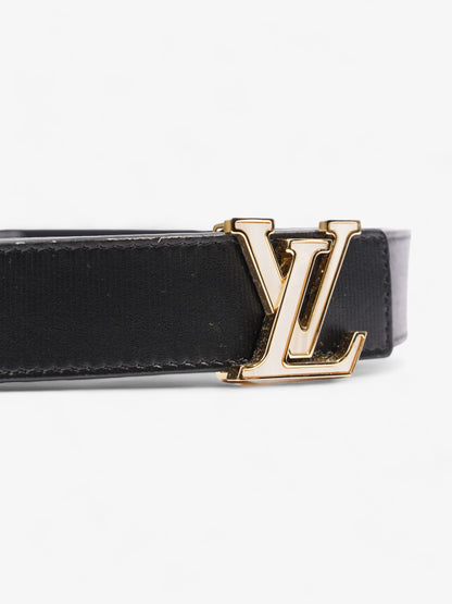 Louis Vuitton LV Seaside Reversible Belt Black / Gold Leather 90cm / 36"