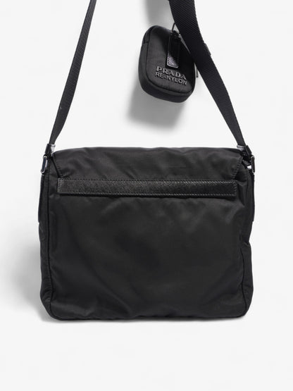 Prada Tessuto Crossbody Black Re Nylon