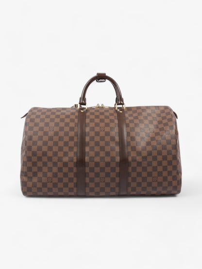 Louis Vuitton Keepall 50 Damier Ebene Coated Canvas