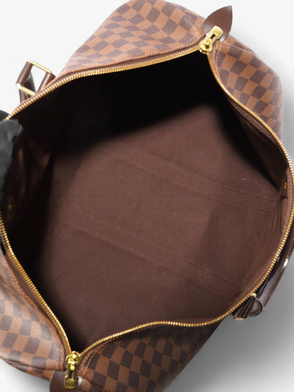 Louis Vuitton Keepall 50 Damier Ebene Coated Canvas