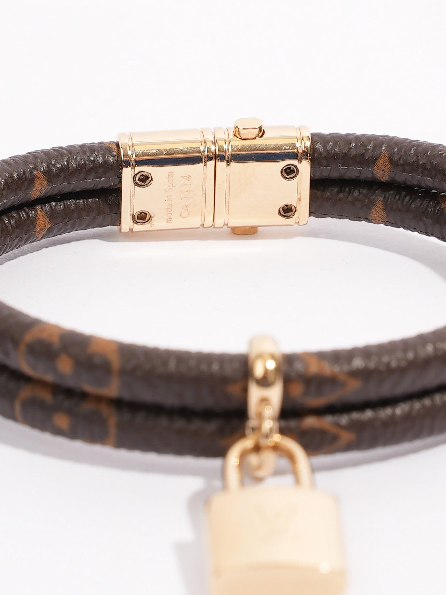 Louis Vuitton Keep It Twice Bracelet Monogram / Gold Canvas