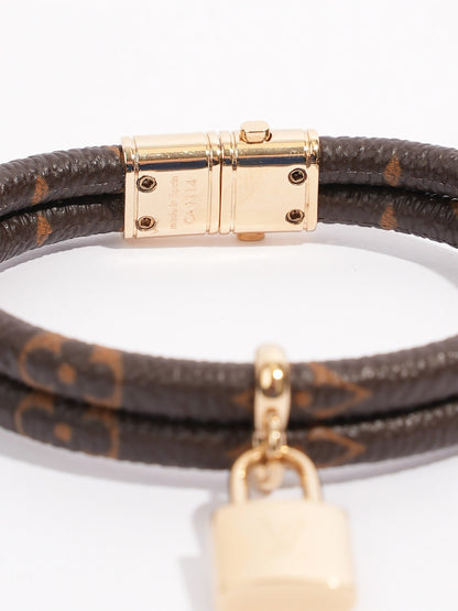 Louis Vuitton Keep It Twice Bracelet Monogram / Gold Canvas