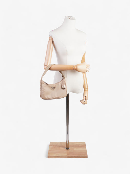 Prada Re-Edition 2000 Beige Nylon