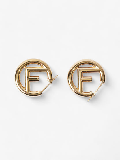 Fendi F is Fendi Earrings Gold Base Metal