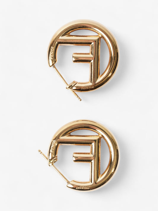 Fendi F is Fendi Earrings Gold Base Metal