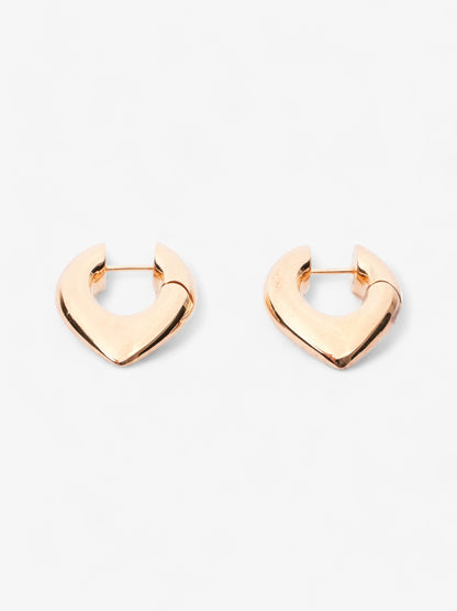 Burberry Thorn Hoop Earrings Gold Gold Plated