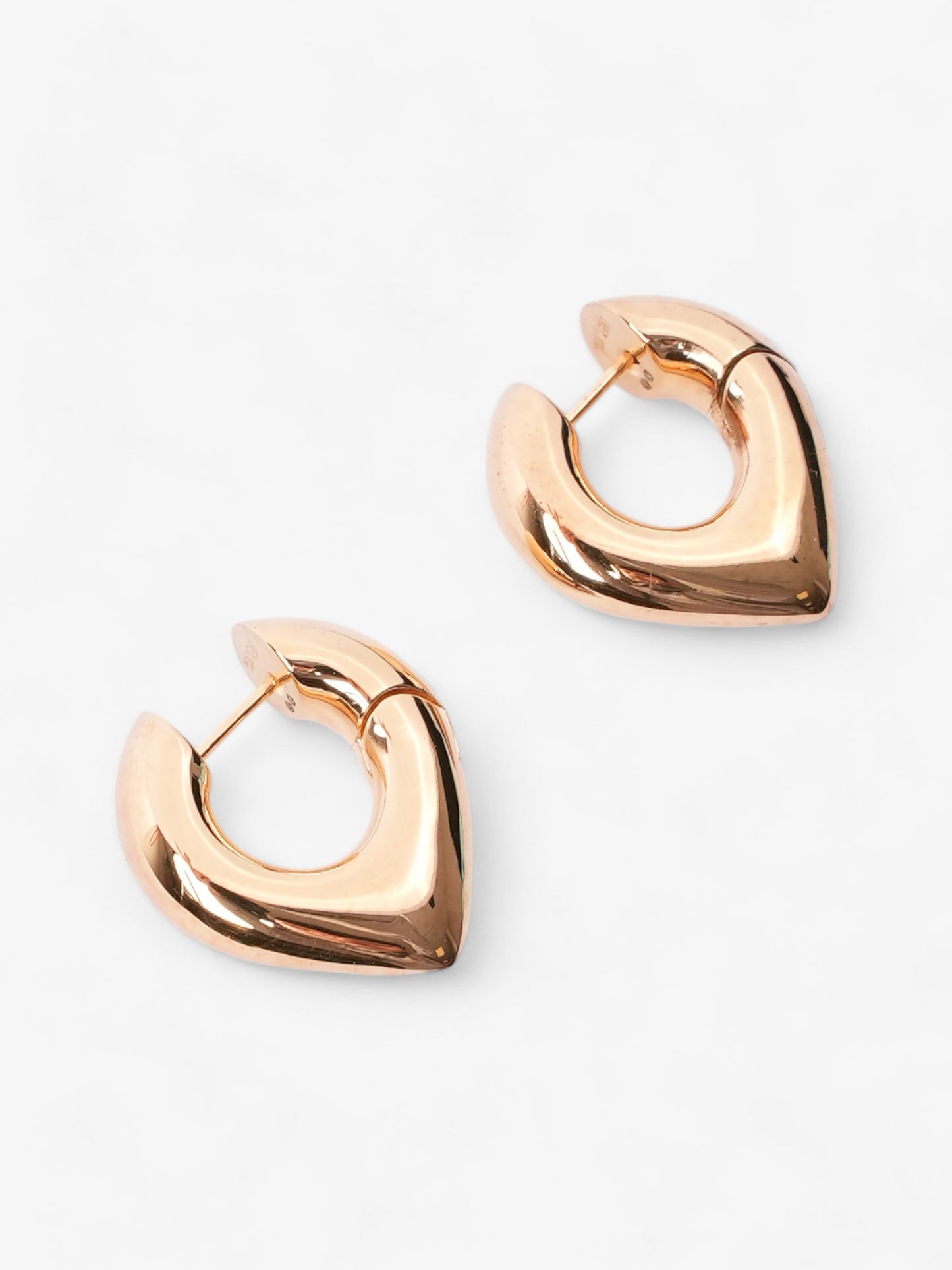 Burberry Thorn Hoop Earrings Gold Gold Plated