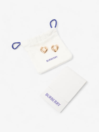 Burberry Thorn Hoop Earrings Gold Gold Plated