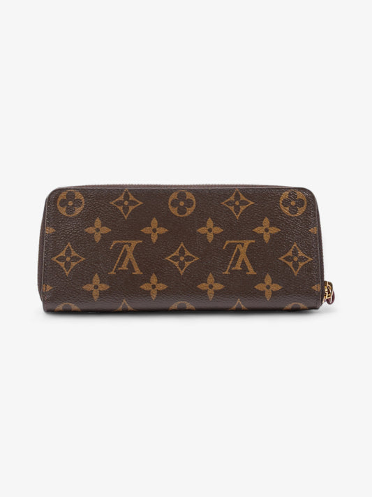 Louis Vuitton Clemence Wallet Monogram Coated Canvas