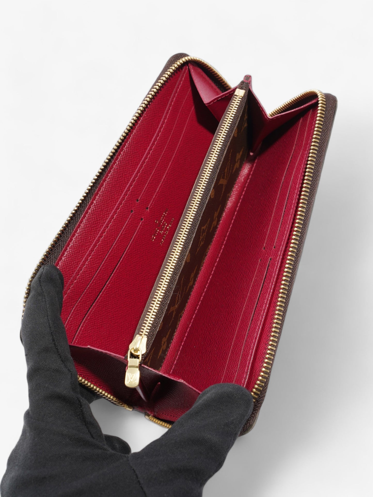 Louis Vuitton Clemence Wallet Monogram Coated Canvas