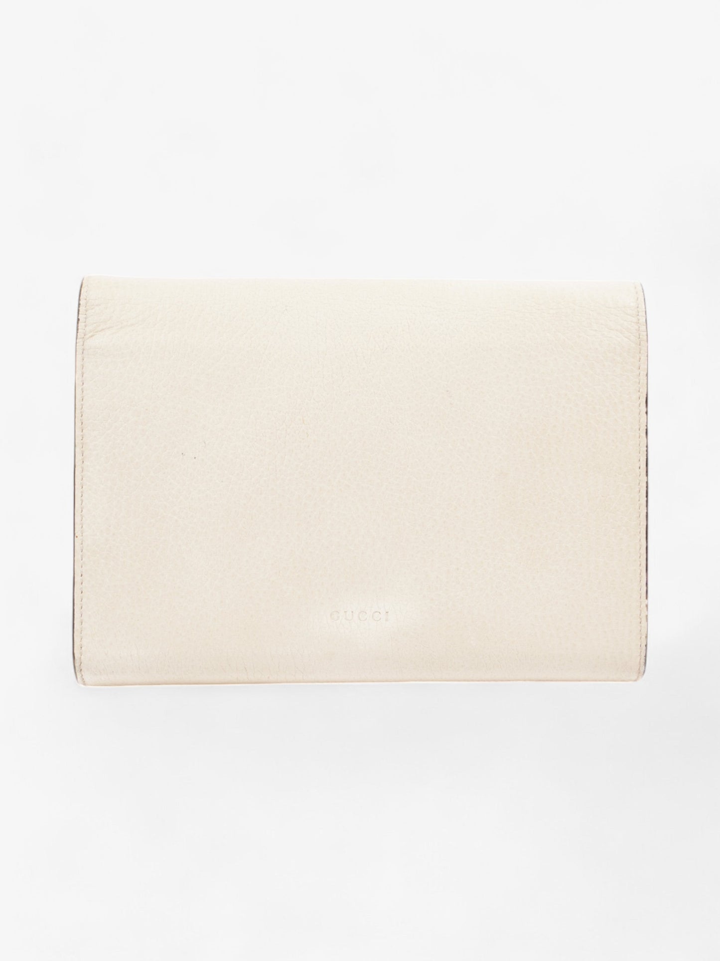 Gucci Dionysus Chain Wallet Cream Leather