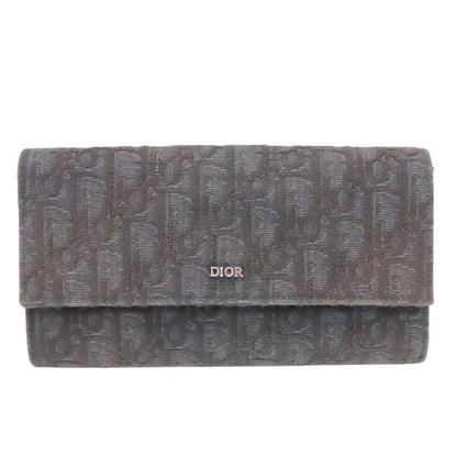 Dior Long Wrap Wallet Jacquard Long Wallet