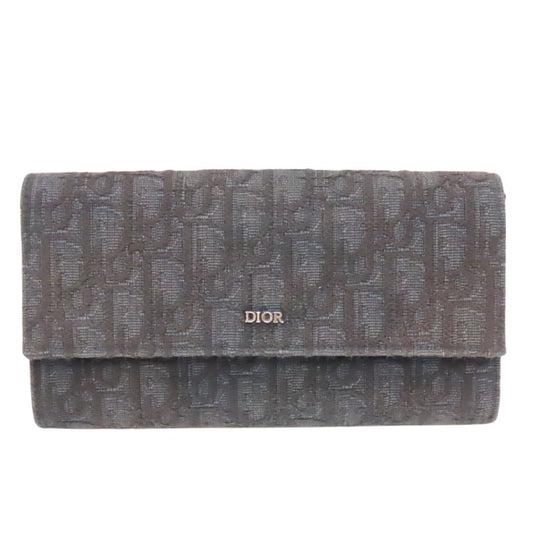 Dior Long Wrap Wallet Jacquard Long Wallet