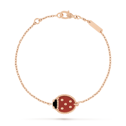 VAN CLEEF & ARPELS Lucky Spring bracelet, closed wings ladybug