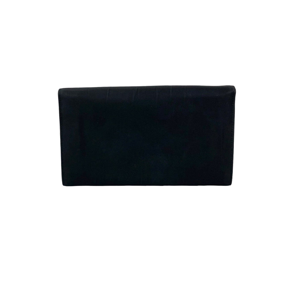 Prada Nylon Saffiano Leather Long Wallet