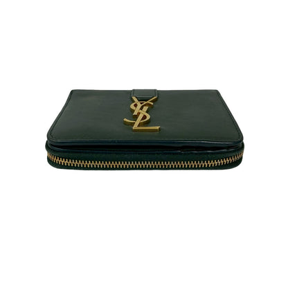 Saint Laurent Paris Cassandra Leather Wallet