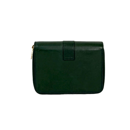 Saint Laurent Paris Cassandra Leather Wallet