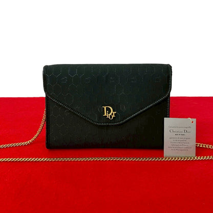 Christian Dior Honeycomb Canvas Shoulder Bag