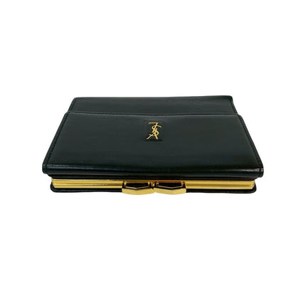 Yves Saint Laurent Leather Trifold Wallet