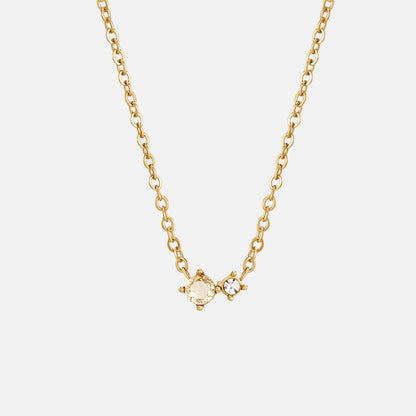 Alea Crystal Birthstone Necklace