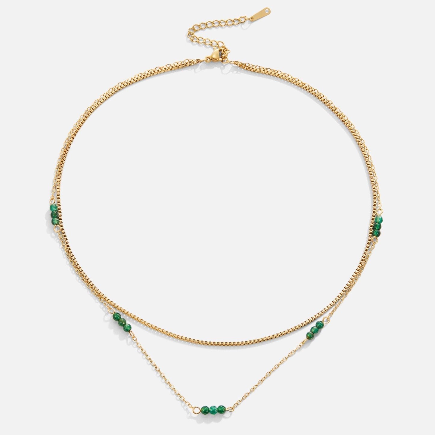 Arizona Green Stone Necklace