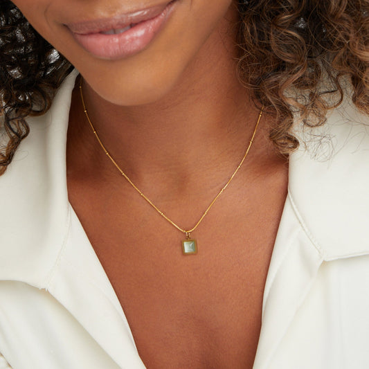 Azure Pendant Necklace