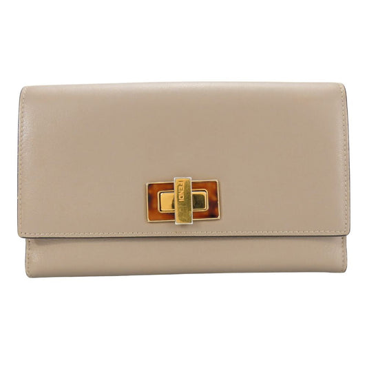 Fendi Peekaboo Leather Wallet