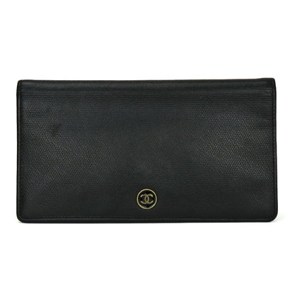 Chanel Coco A20904 Leather Long Wallet