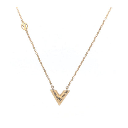 Louis Vuitton V Essential Necklace