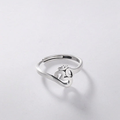Balmora Sterling Silver OM Ring