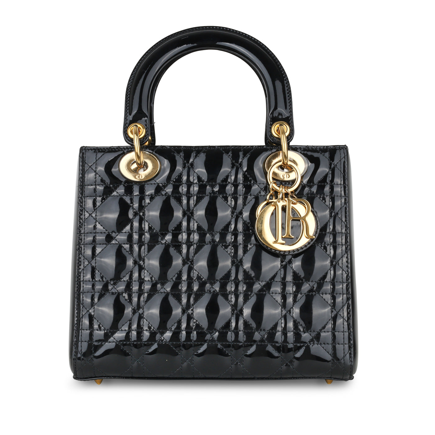 Christian Dior Medium Lady Dior - Patent