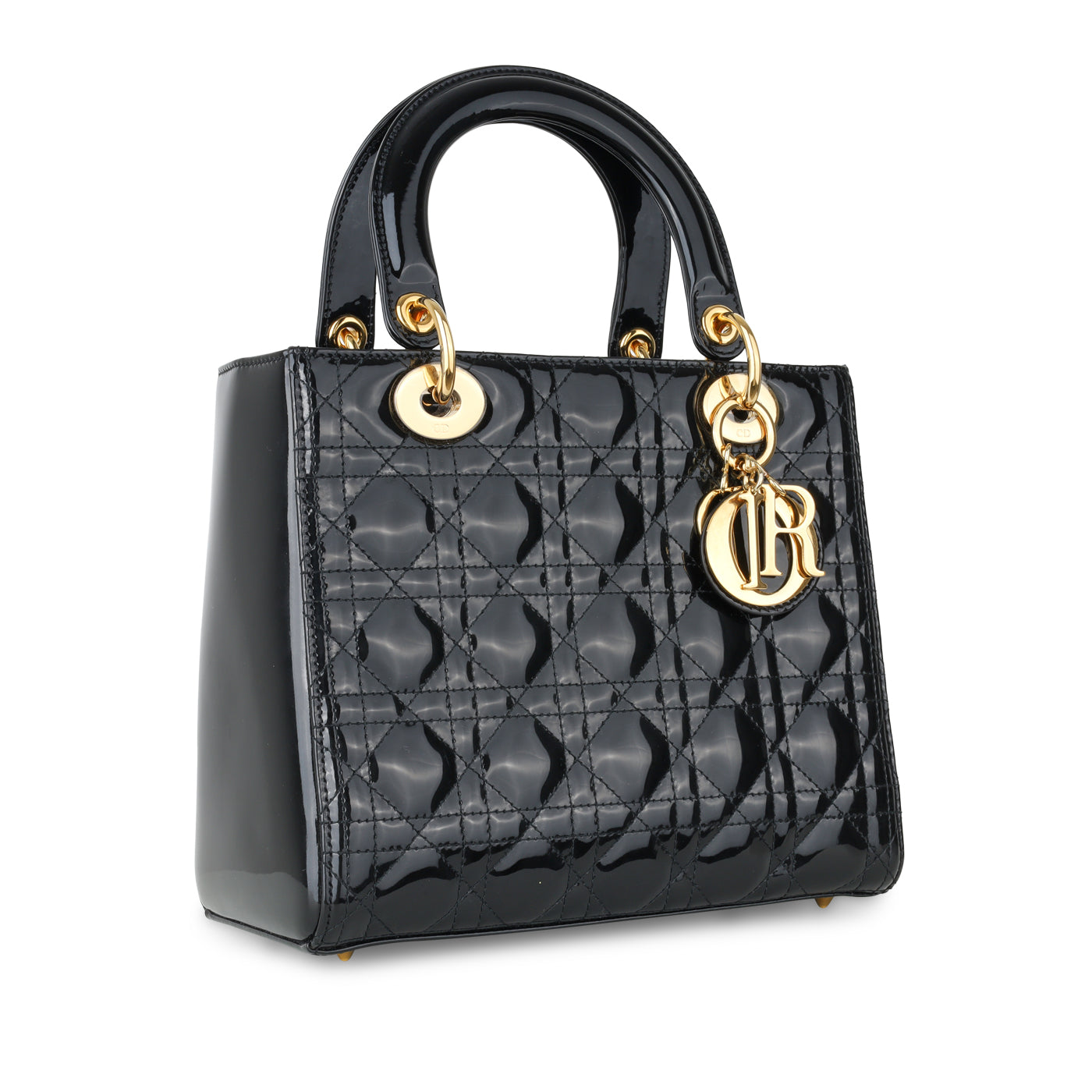 Christian Dior Medium Lady Dior - Patent