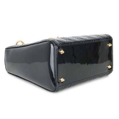 Christian Dior Medium Lady Dior - Patent