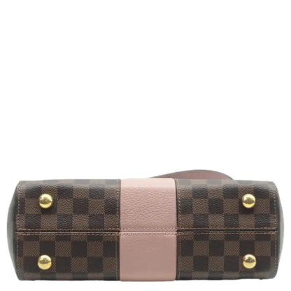 LOUIS VUITTON Bond Street BB Damier Ebene Crossbody Bag Magnolia
