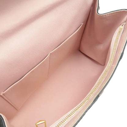 LOUIS VUITTON Bond Street BB Damier Ebene Crossbody Bag Magnolia