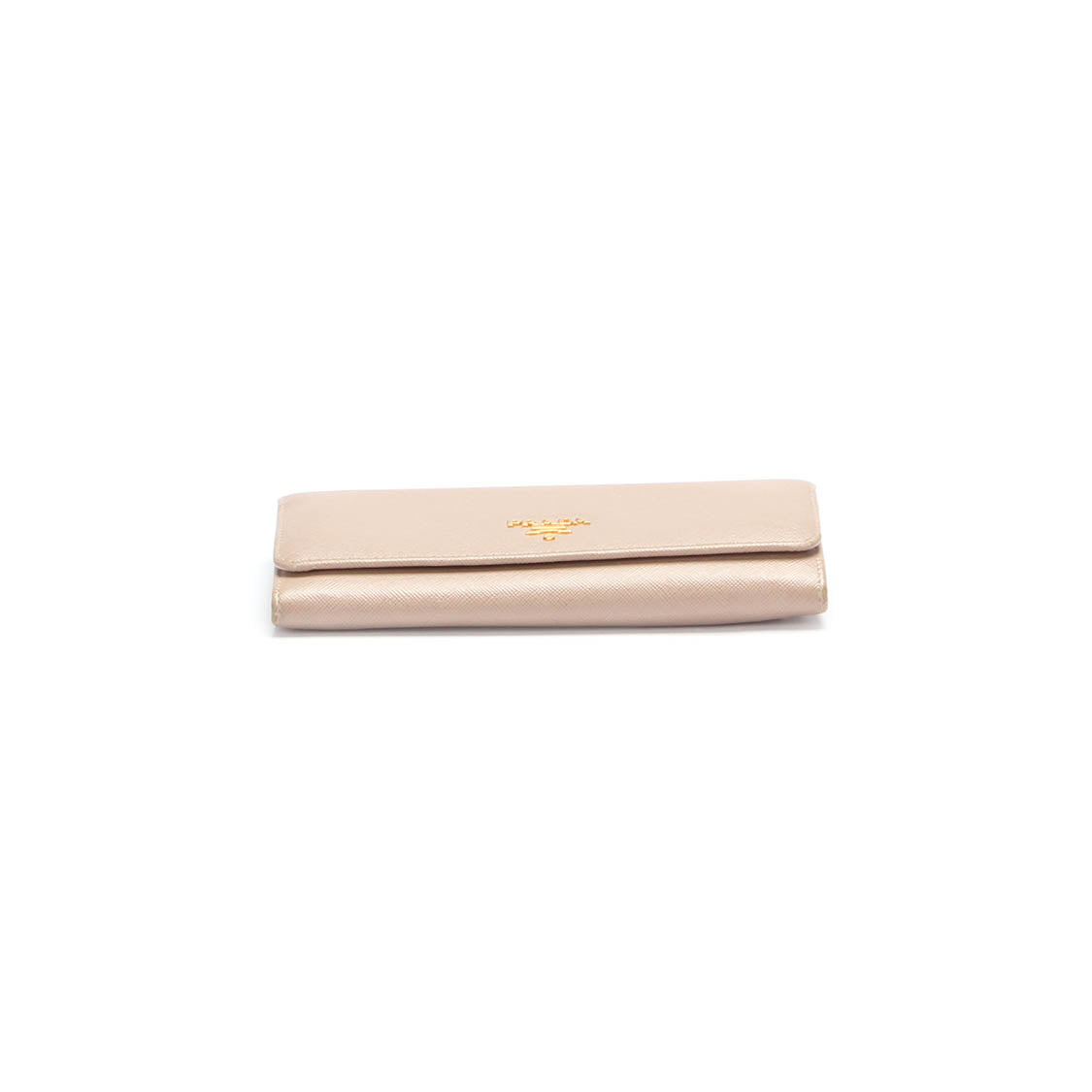 Prada Saffiano Long Wallet Leather Long Wallet