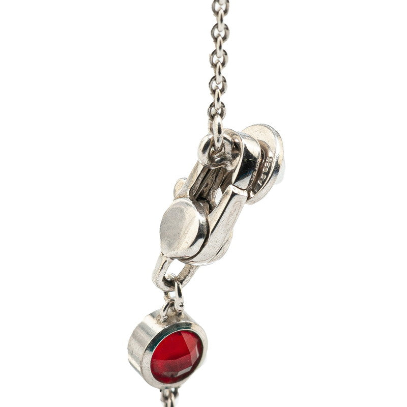 Gucci Heart Studs Bijou SV925 Necklace