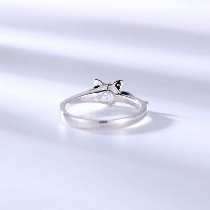 Crystal Cat Ring