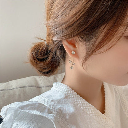 Crystal & Pearl Romance Earrings