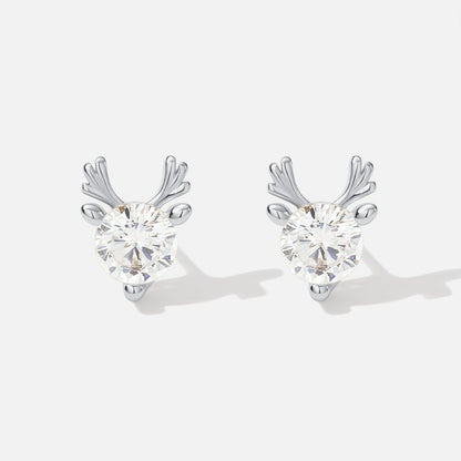Crystal Rudolph Earrings