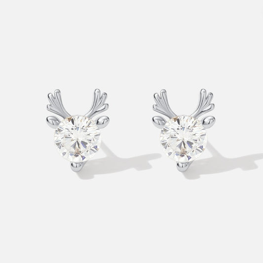 Crystal Rudolph Earrings