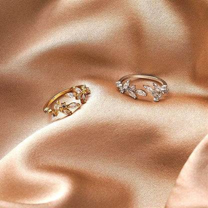 Crystal Vine Ring