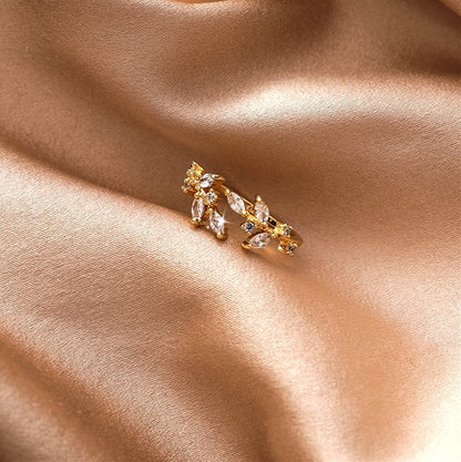 Crystal Vine Ring