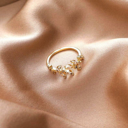 Crystal Vine Ring