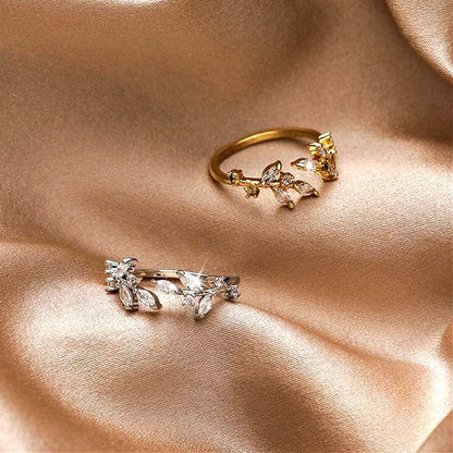Crystal Vine Ring