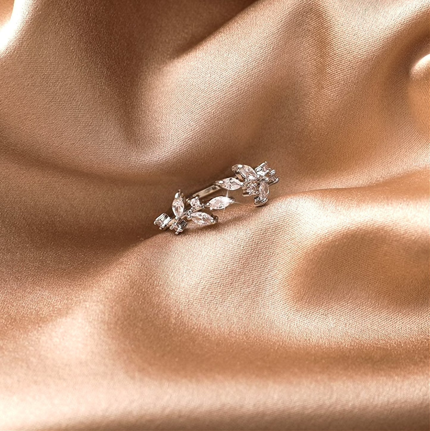 Crystal Vine Ring