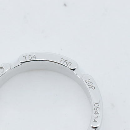 Chanel Ultra Collection Au750 White Gold Ceramic Ring Size 13.5