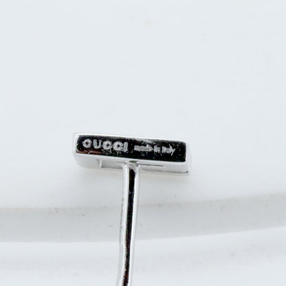 Gucci G Motif K18WG Earrings