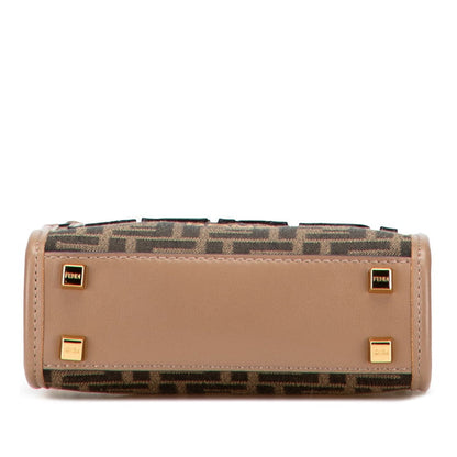 Fendi Sunshine Shopper Small FF Fabric 2way Bag